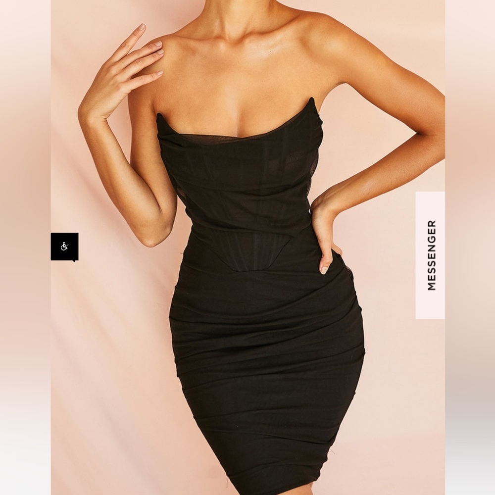 House of cb dress, over knee, wore one time,